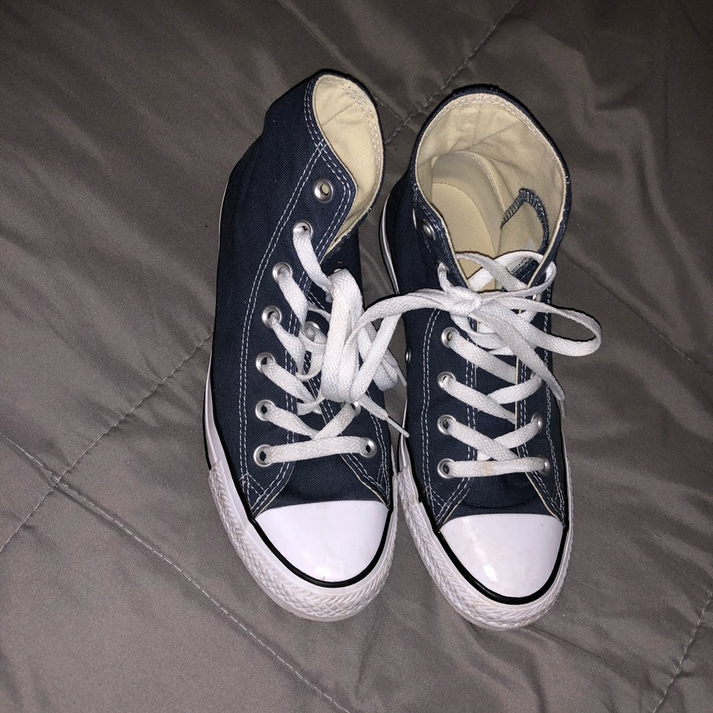 Blue Converses - image 2